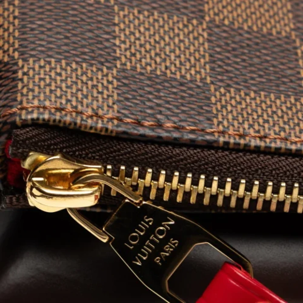 Louis Vuitton Vintage Pre-owned Plastic shoulder-bags Brown Dames