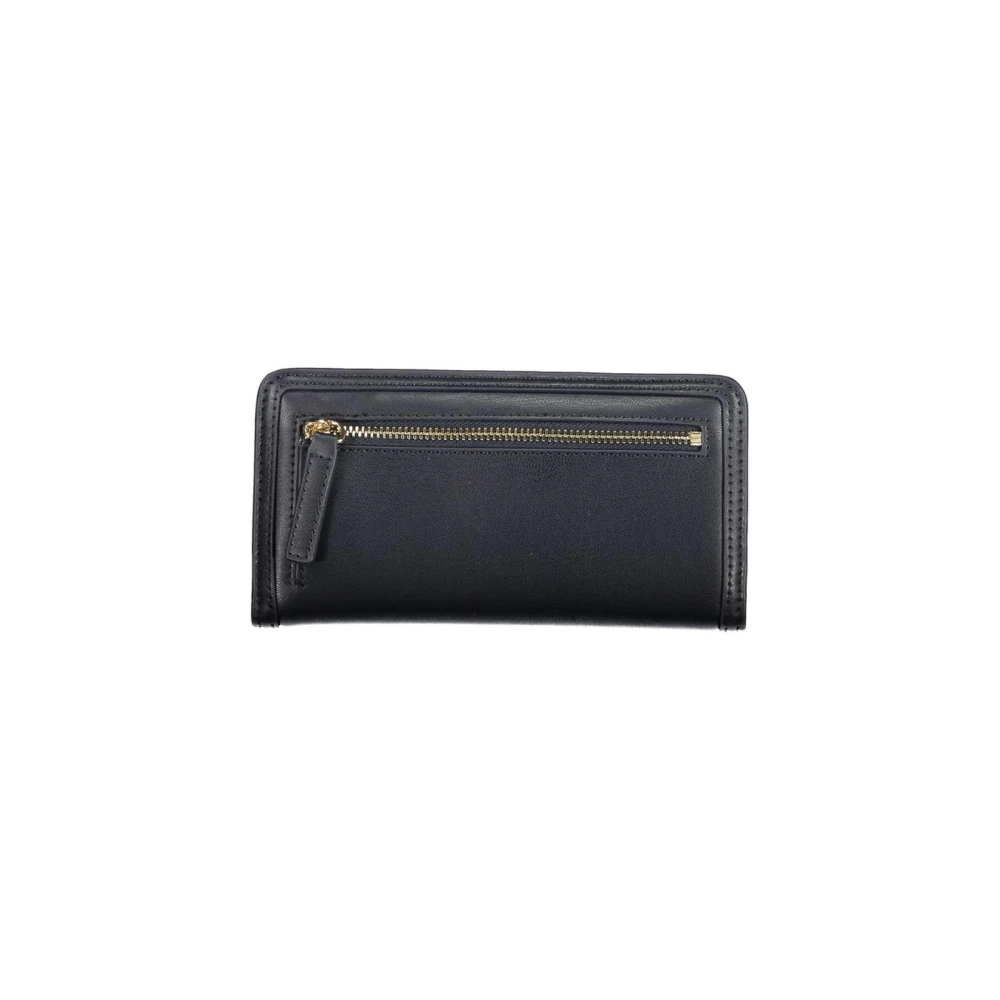 Tommy Hilfiger Blauwe ZipAround Portemonnee met Meerdere Compartimenten Blue Dames