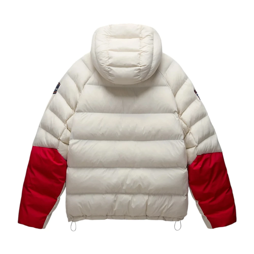 Napapijri Capuchon Beige Pufferjas Beige Heren