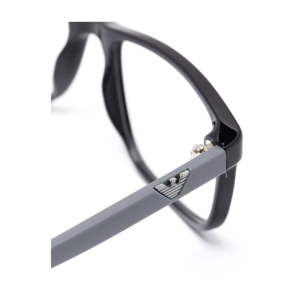 Emporio Armani Klassiek Zwart Optisch Montuur Black Heren