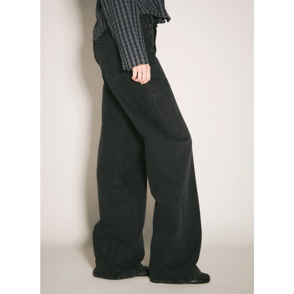 Our Legacy Twill Weave Treble Cut Jeans Black Dames