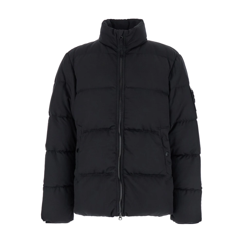 Stone Island Ghost Donsjack Zwart Lichtgewicht Black Heren