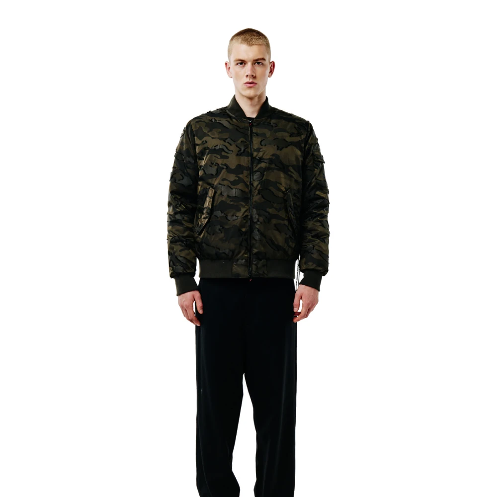 Afterlabel Francoforte Bomberjack Green Heren