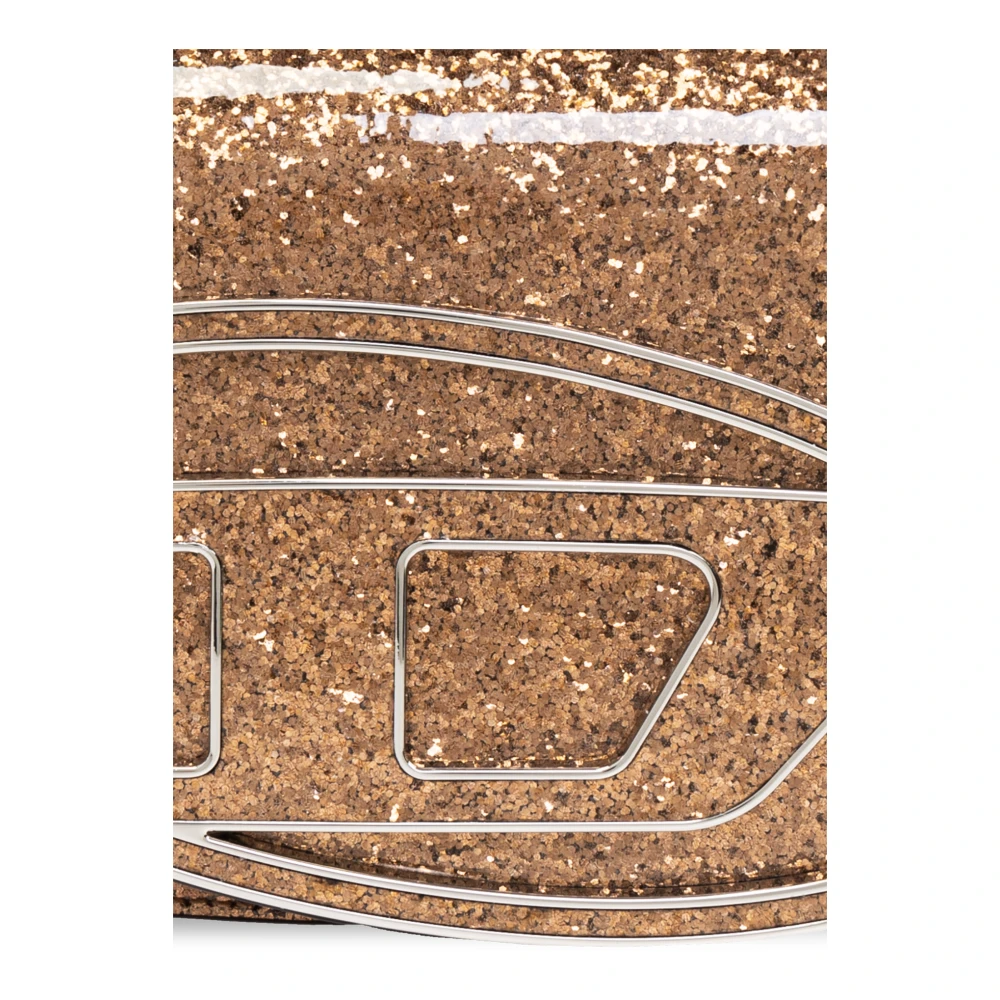 Diesel Glitter schoudertas `1Dr` Yellow Dames