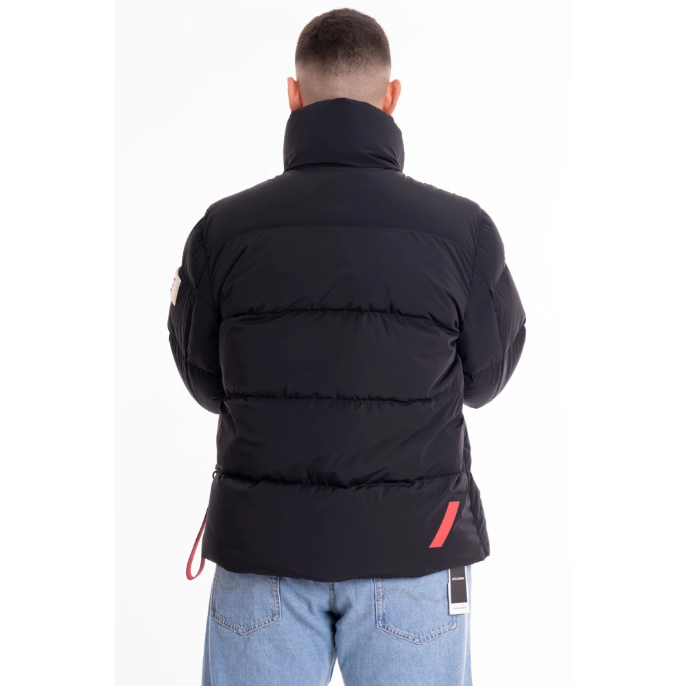 Afterlabel Heren Chamonix Gewatteerde Jas Black Heren
