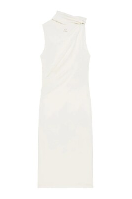 robe-en-crepe-naturelle-drapee