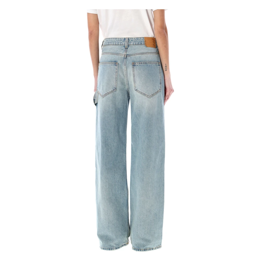 Haikure Winona Cargo Jeans Blue Dames