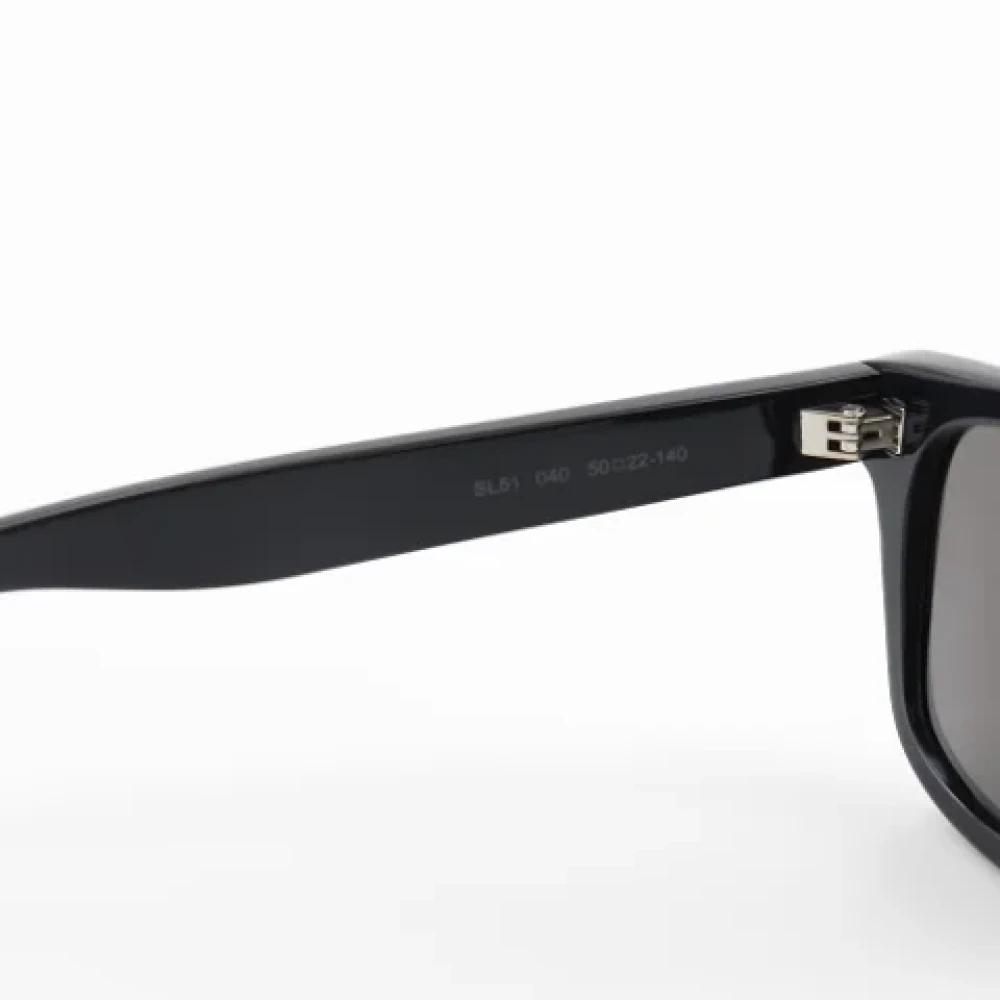 Yves Saint Laurent Vintage Pre-owned Plastic sunglasses Black Dames
