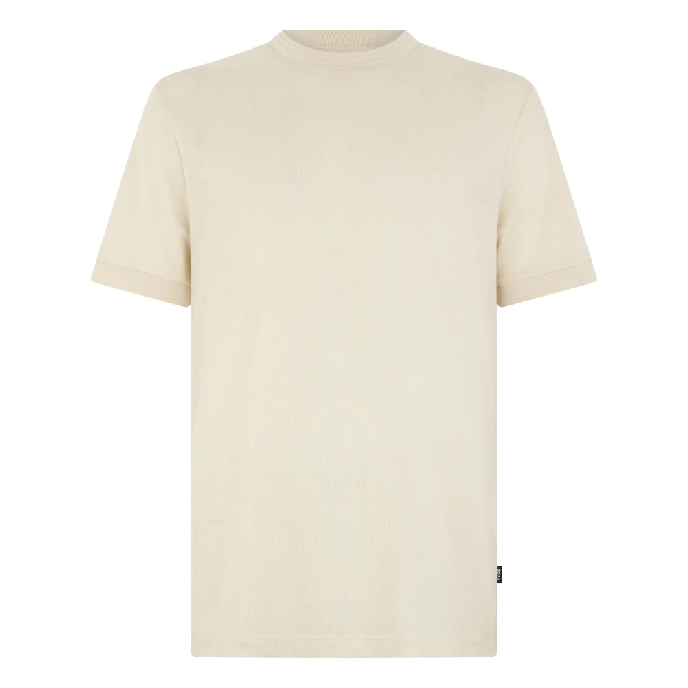 Hugo Men's Beige Cotton T-Shirt - T-Shirts - Xl - Tops