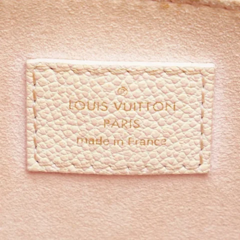 Louis Vuitton Vintage Pre-owned Leather handbags Pink Dames