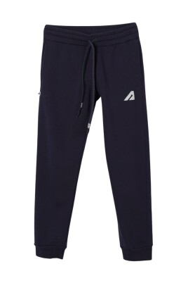 enfants-pantalon-de-survetement-bleu-coupe-moderne