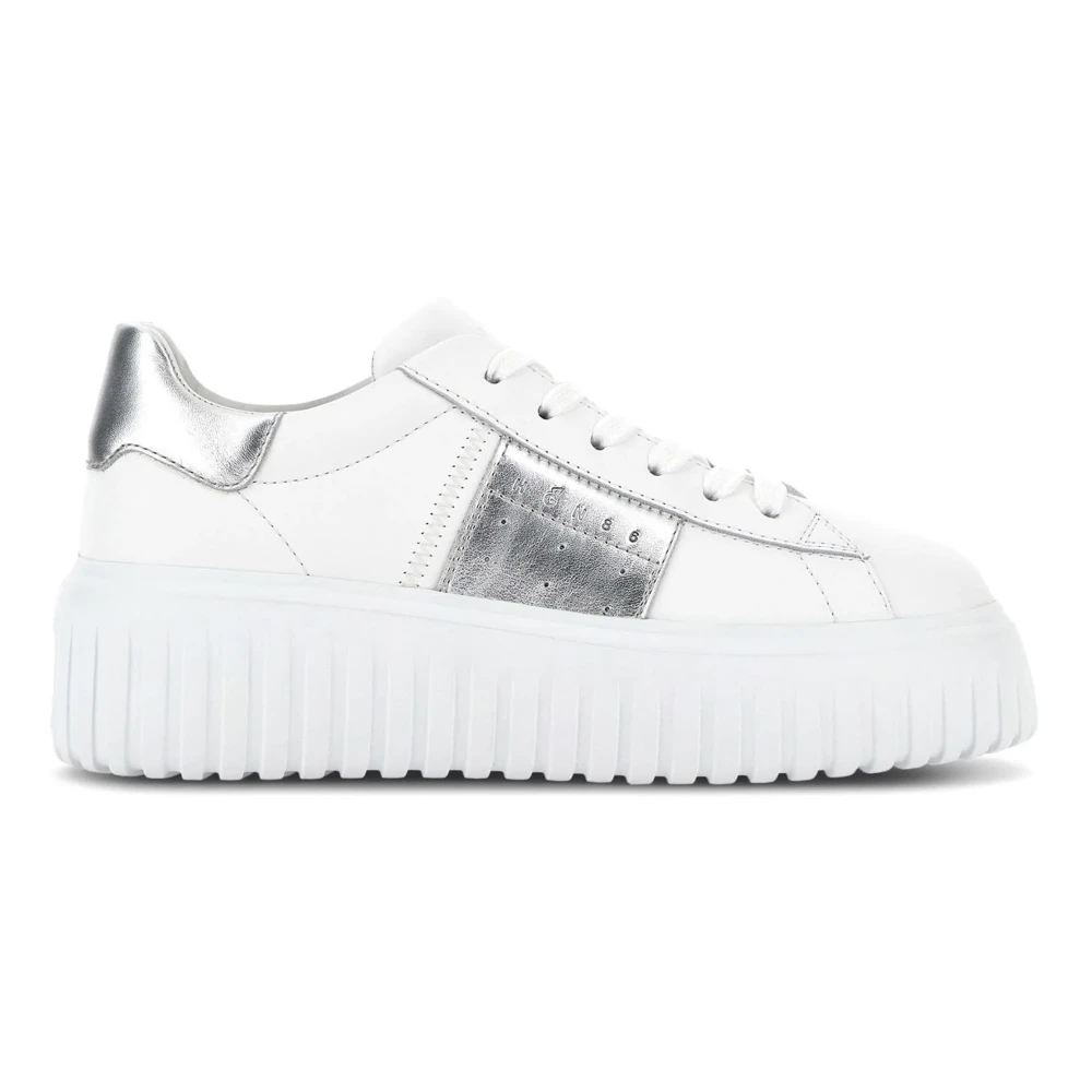 Hogan Gestreept Sneakers Dames Schoenen Wit