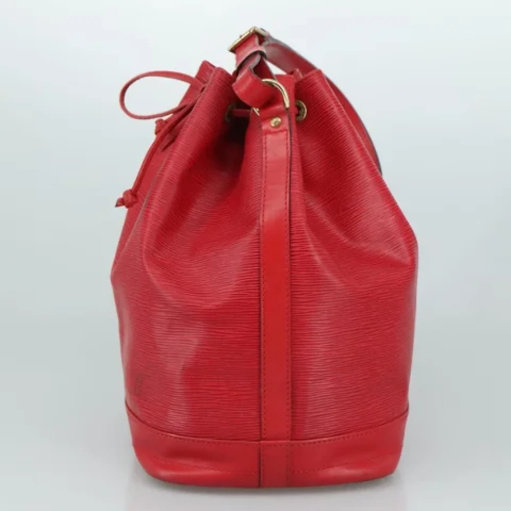 Louis Vuitton Vintage Pre-owned Leather louis-vuitton-bags Red Dames