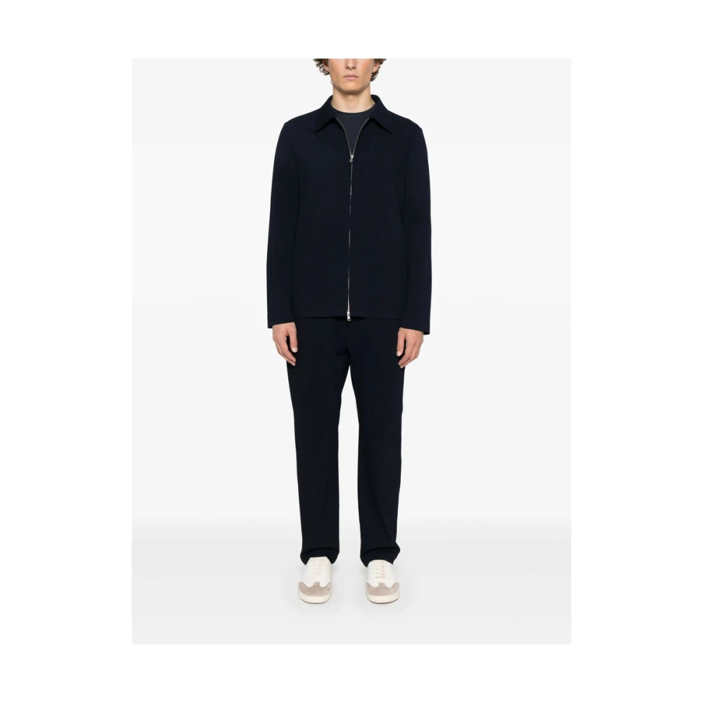 Barena Venezia Navy Blue Elastische Trekkoordbroek Blue Heren