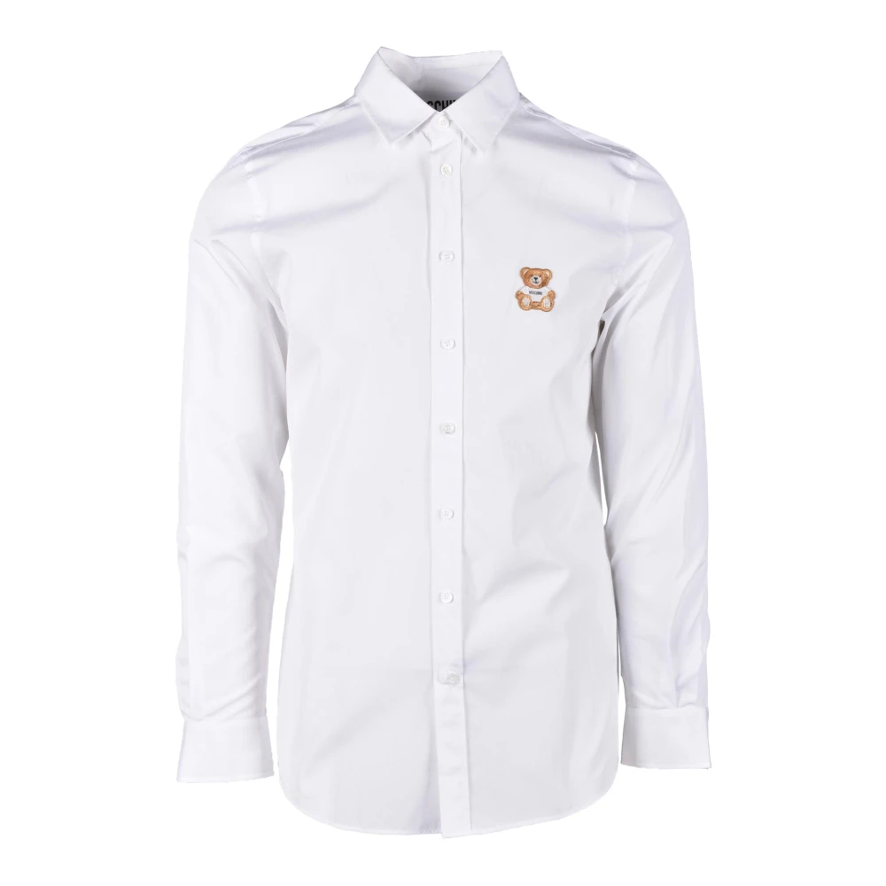 Moschino Couture Shirt 100% Katoen White Heren