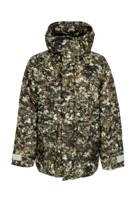 Logo Parka Lång Dunjacka