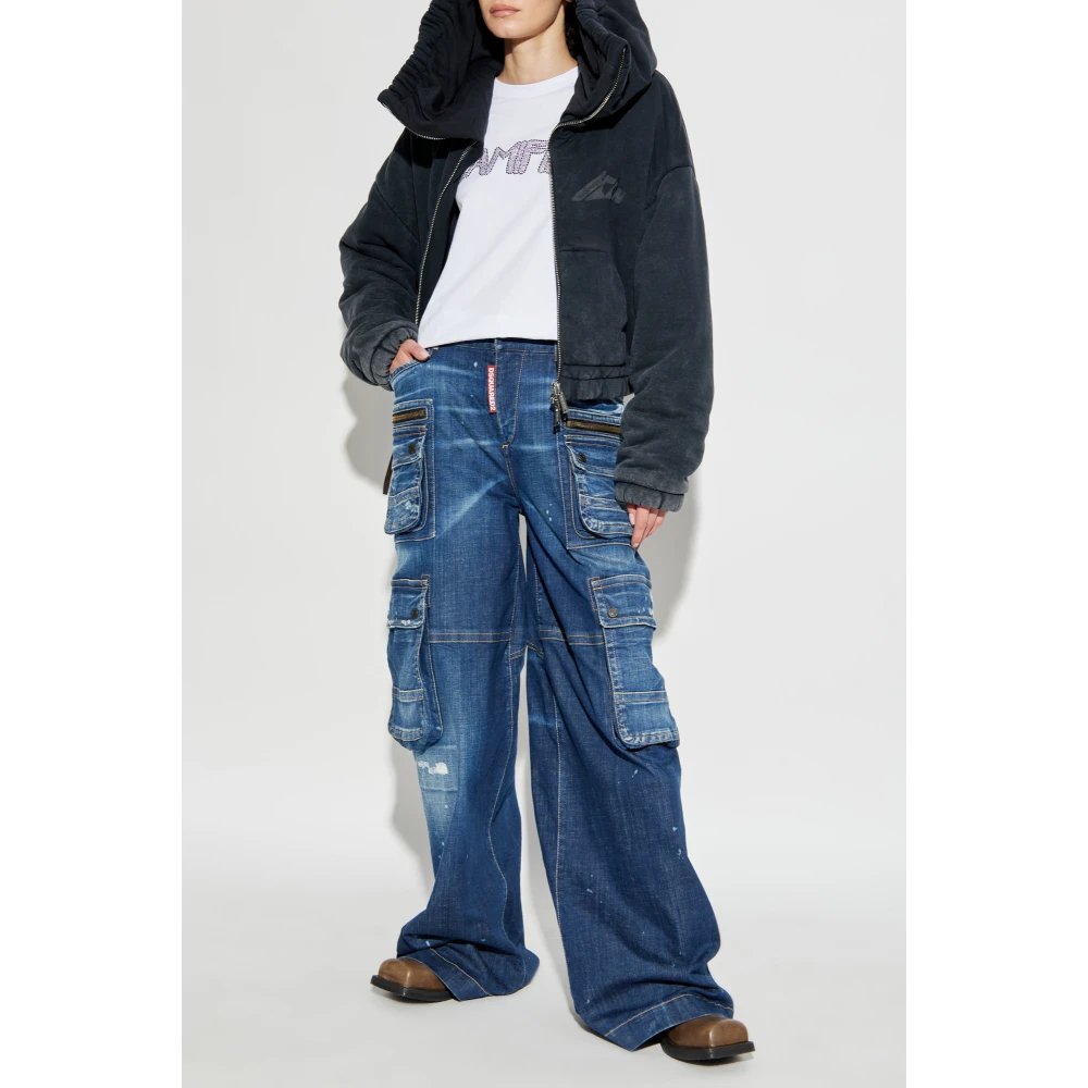 Dsquared2 Hoodie White Dames