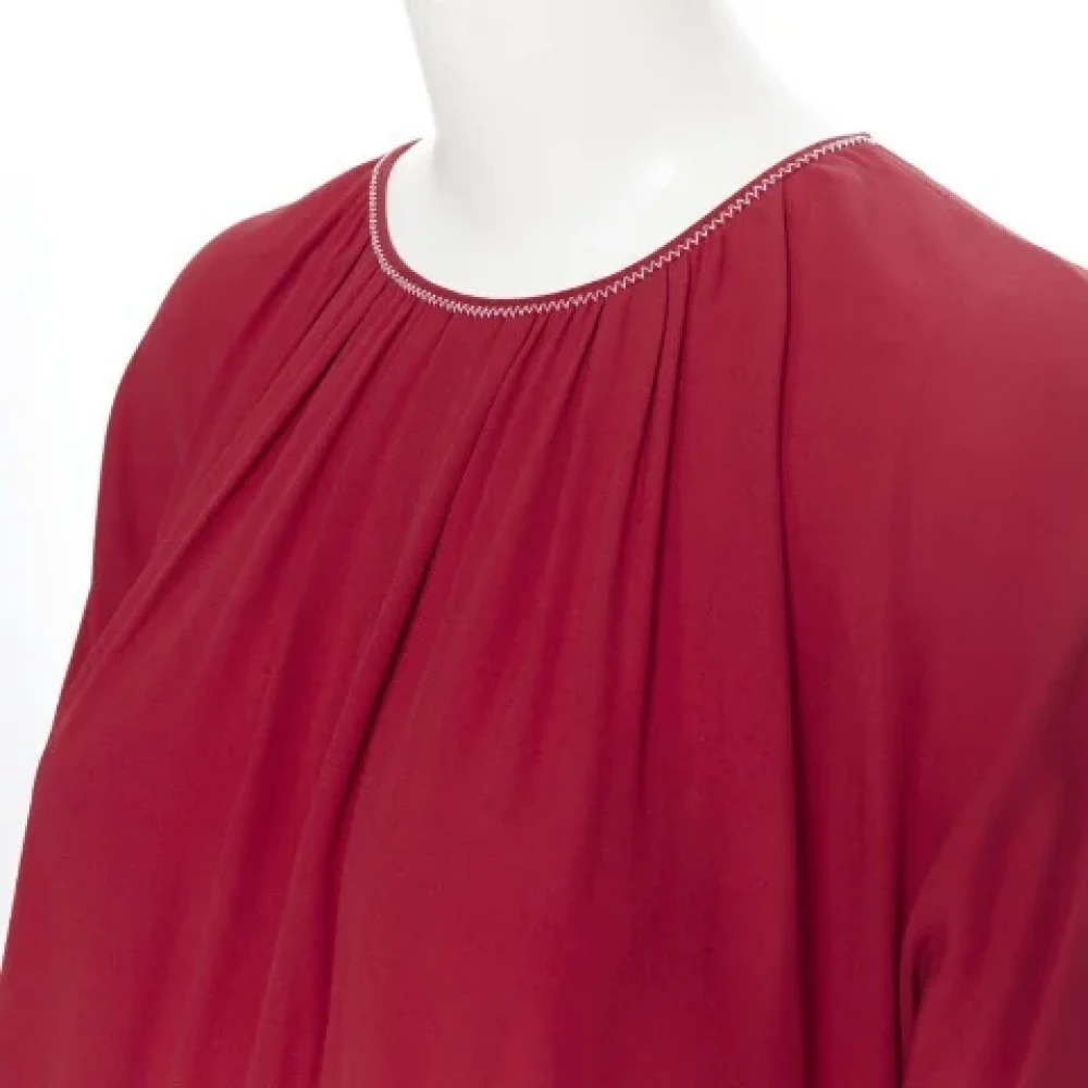 Marni Pre-owned Fabric dresses Red Dames