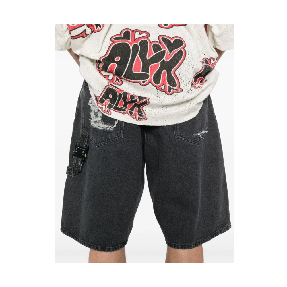 1017 Alyx 9SM Alyx Aauso0074Fa02 Zwarte Shorts Black Heren