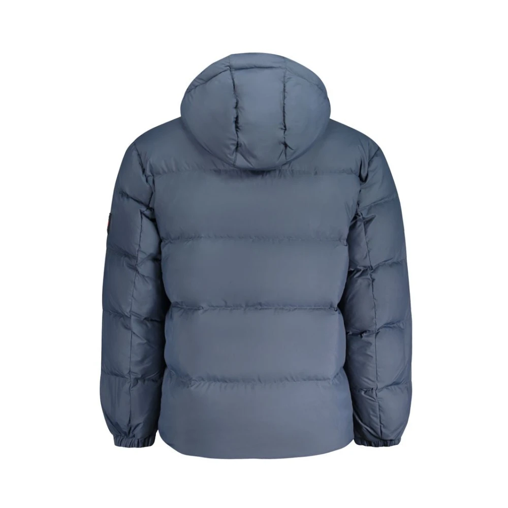 Tommy Hilfiger Blauwe Polyester Jas Blue Heren