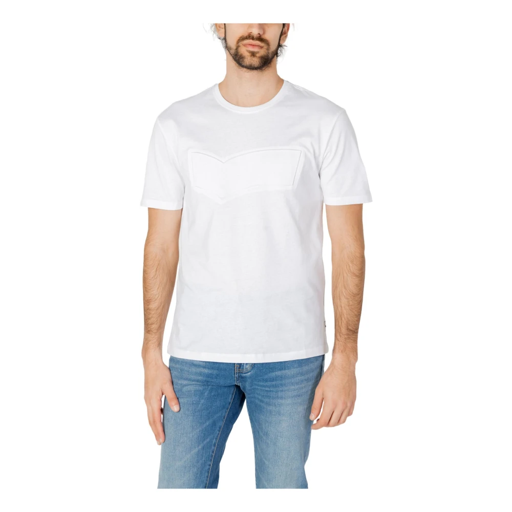 GAS T-Shirts White Heren