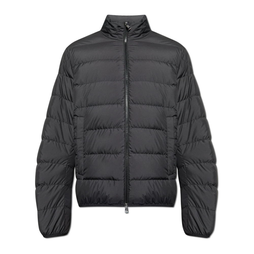Moncler Black Down Jacket Baudinet - Male - Down Jackets - Xl - Jackets