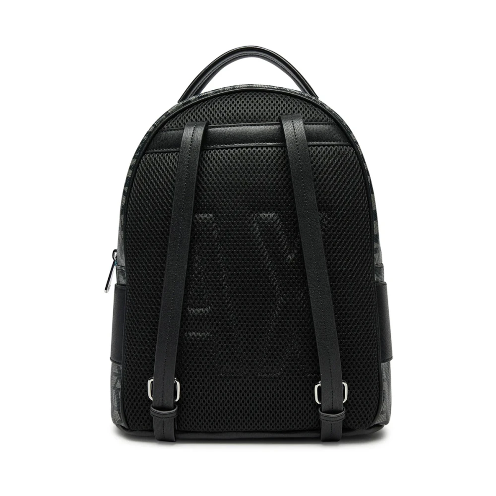 Armani Exchange Stijlvolle zwarte damesrugzak Black Dames
