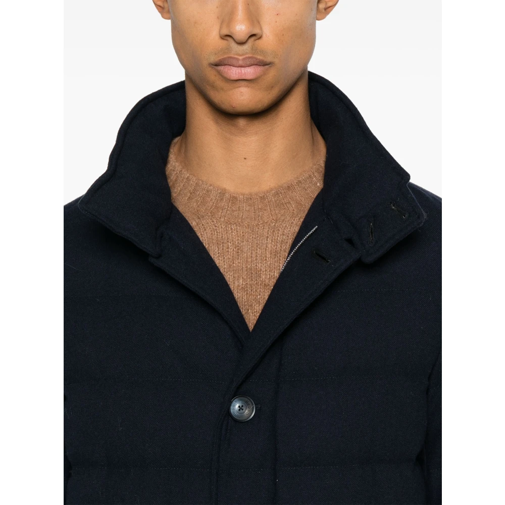 Herno Blauwe Pufferjas Blue Heren