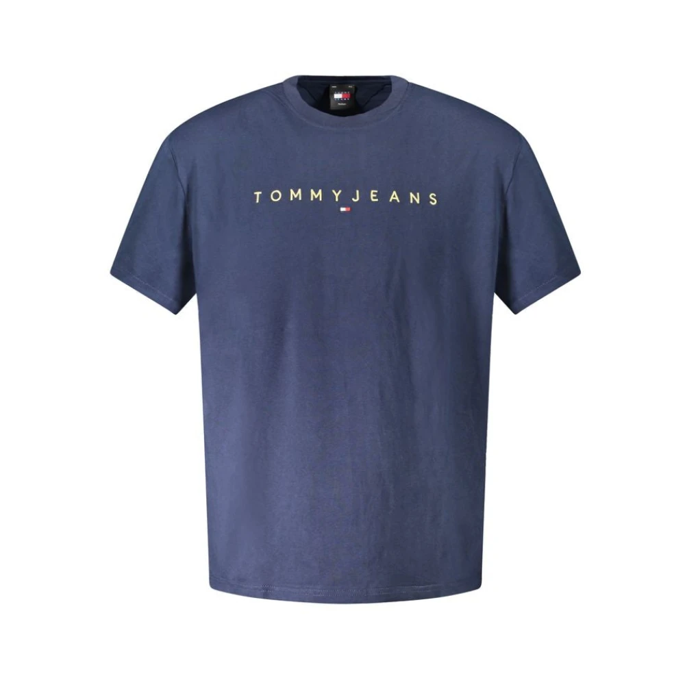 Tommy Hilfiger Blauw Katoenen T-shirt Blue Heren