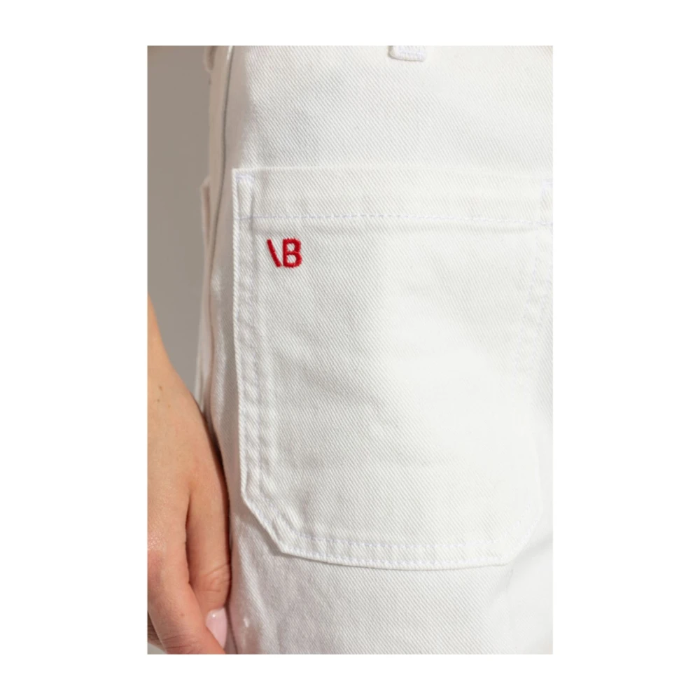 Victoria Beckham Witte Jeans voor Vrouwen Elegante Stijl White Dames