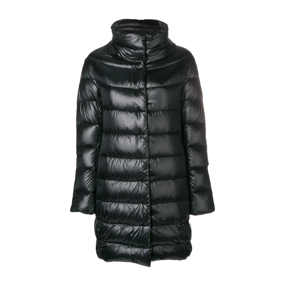 Herno Donna Nero - Giacca Piumino Dora Nera - Coats - S