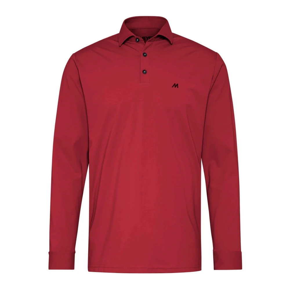 Meyer Bryson Poloshirt Red Heren