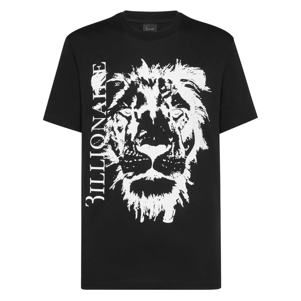 Billionaire Hombre Negro Camisetas, Talla: Xs