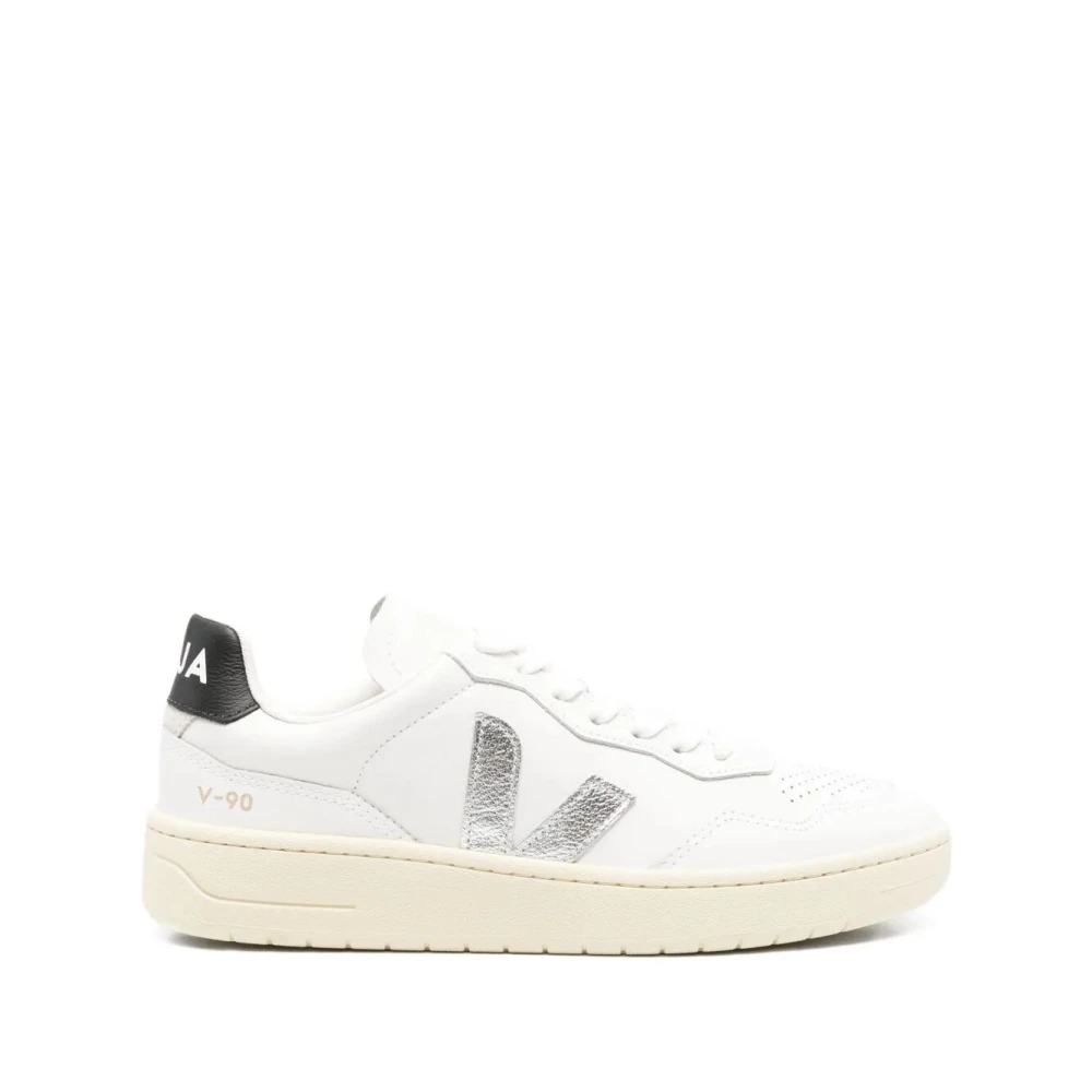 Veja Eco Leren Sneakers Dames Schoenen Wit