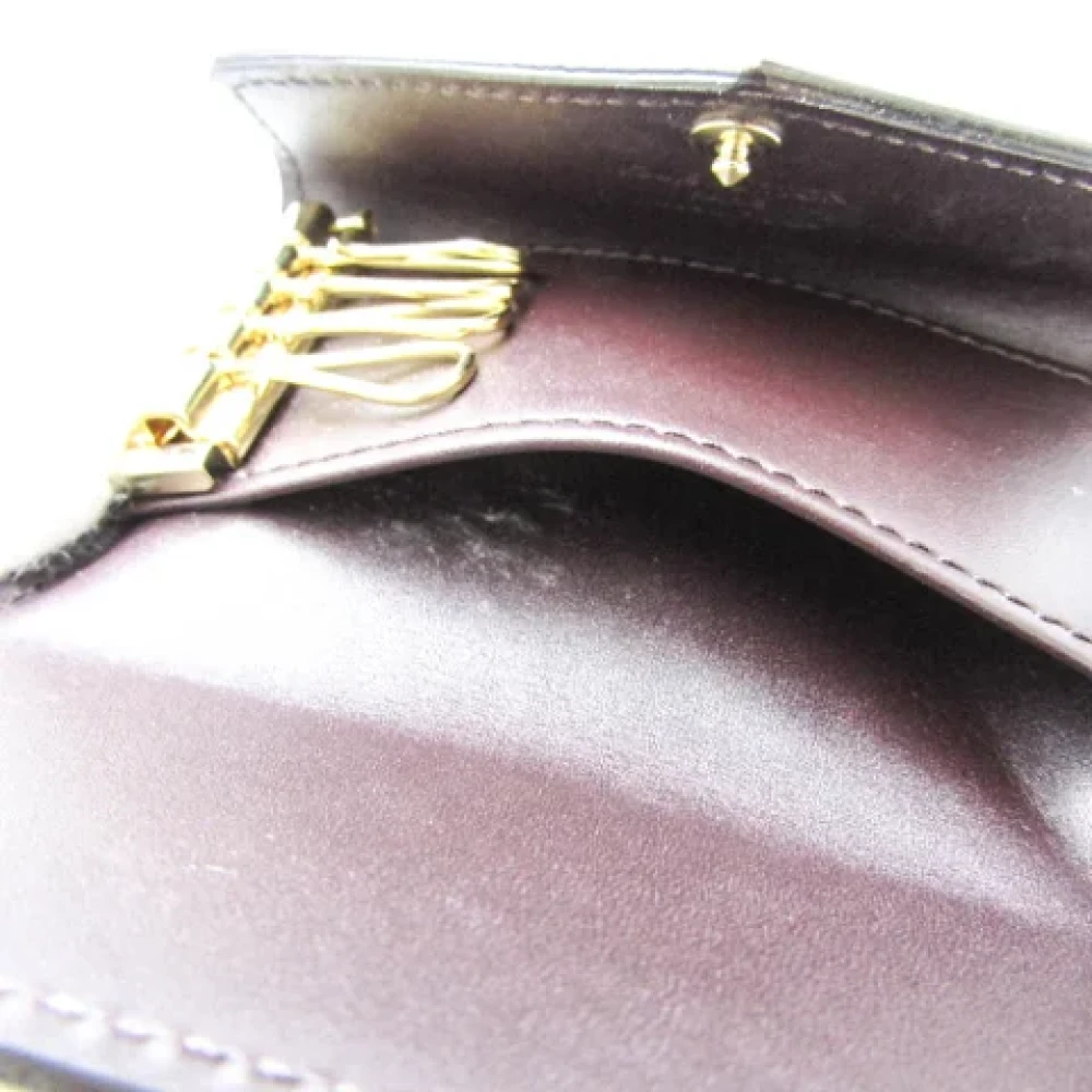 Louis Vuitton Vintage Pre-owned Fabric key-holders Brown Dames