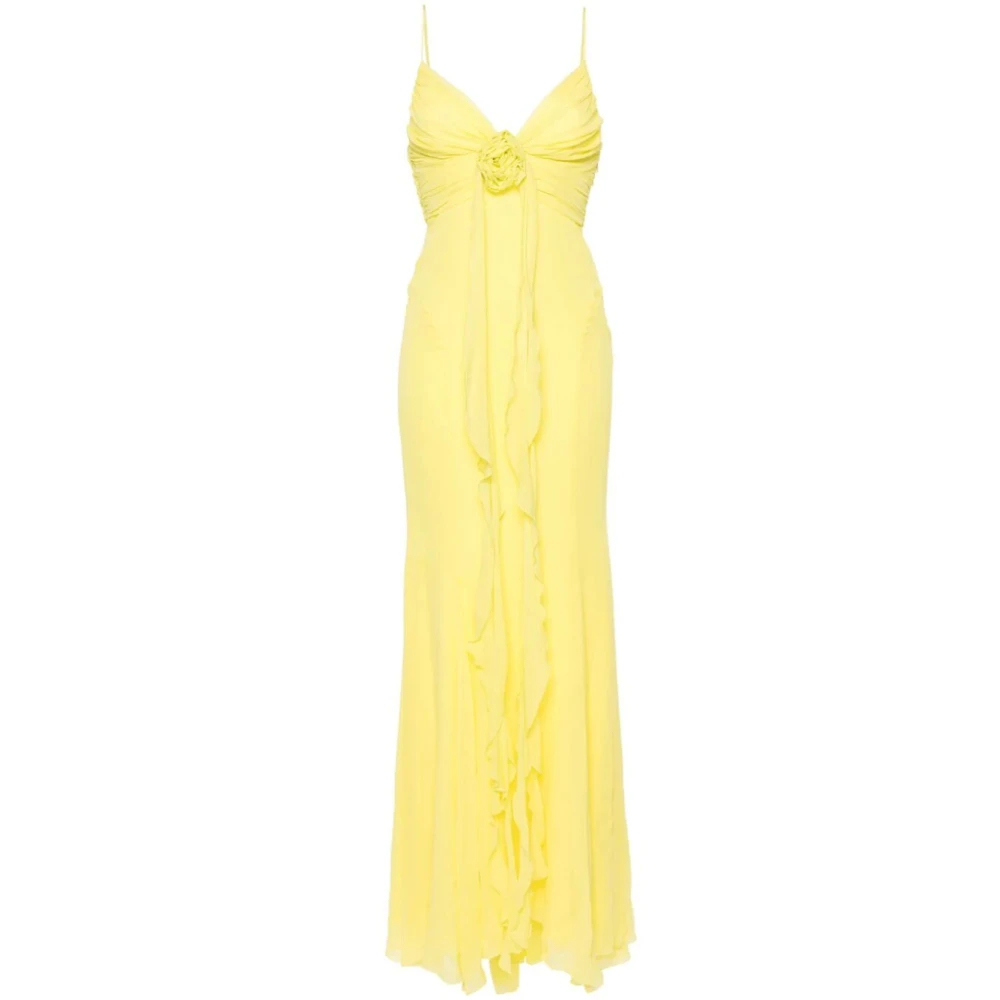 Blumarine Maxi Dresses Yellow Dames