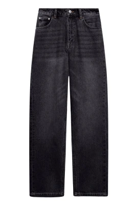 Denim Straight Trousers