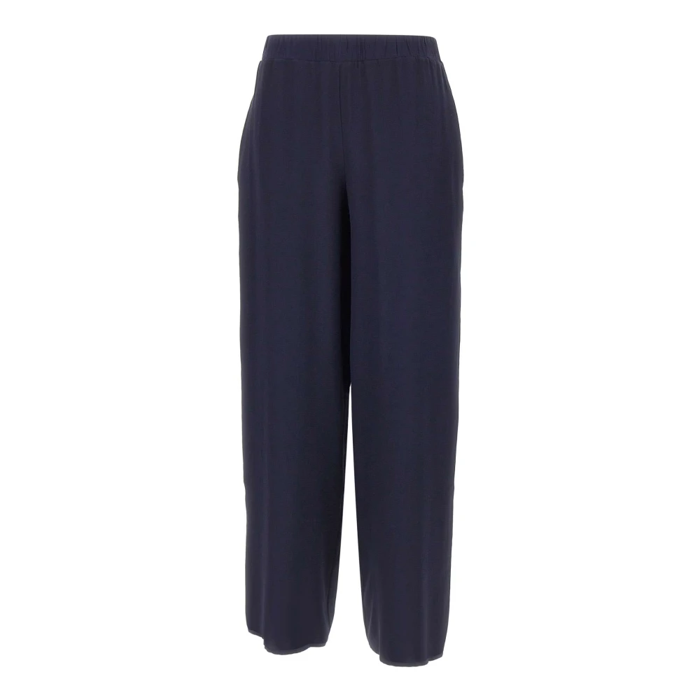 Kangra Blue Palazzo Trousers - Female - Straight Trousers - Xs - Trousers