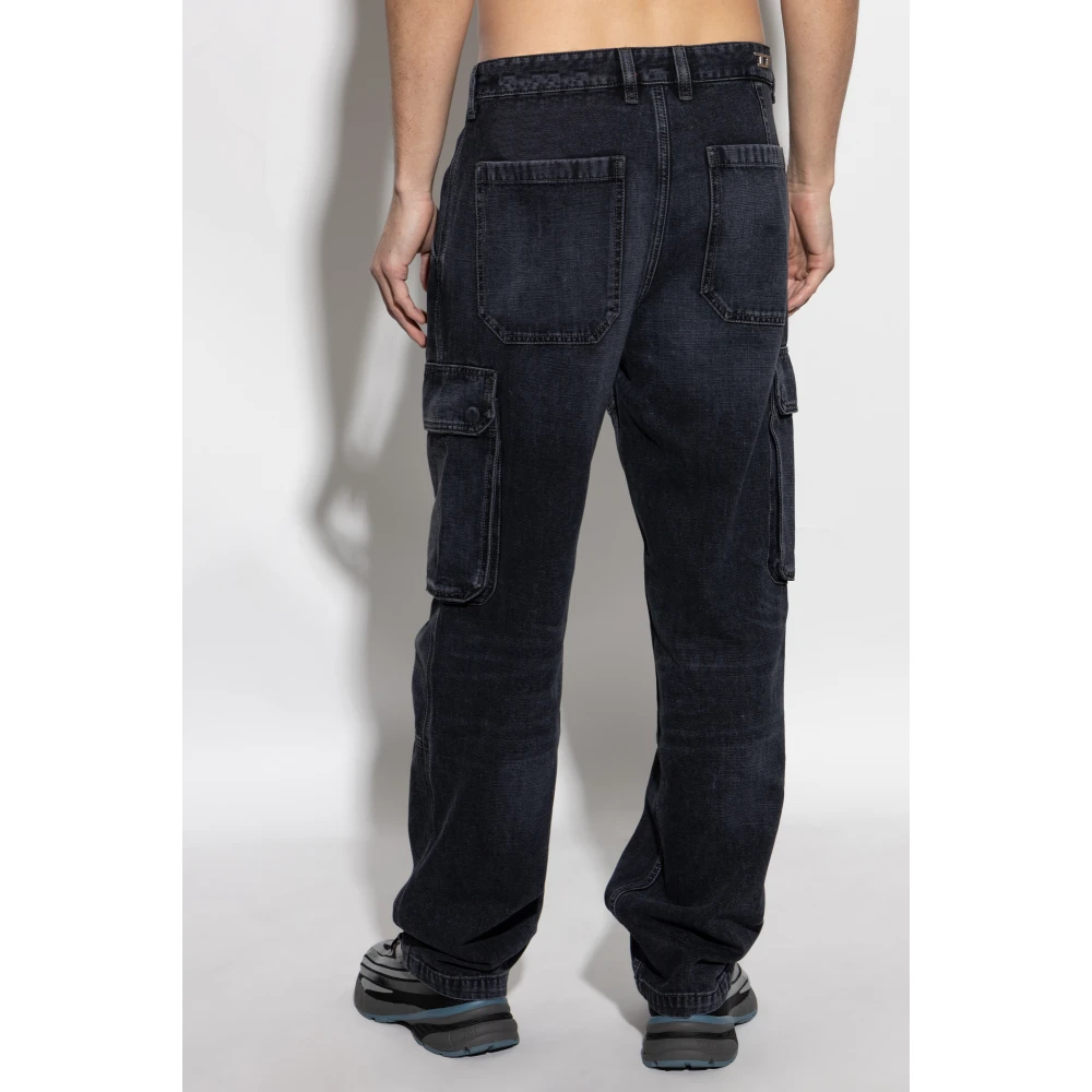 Diesel Jeans D-Uty-Cargo L.32 Blue Heren