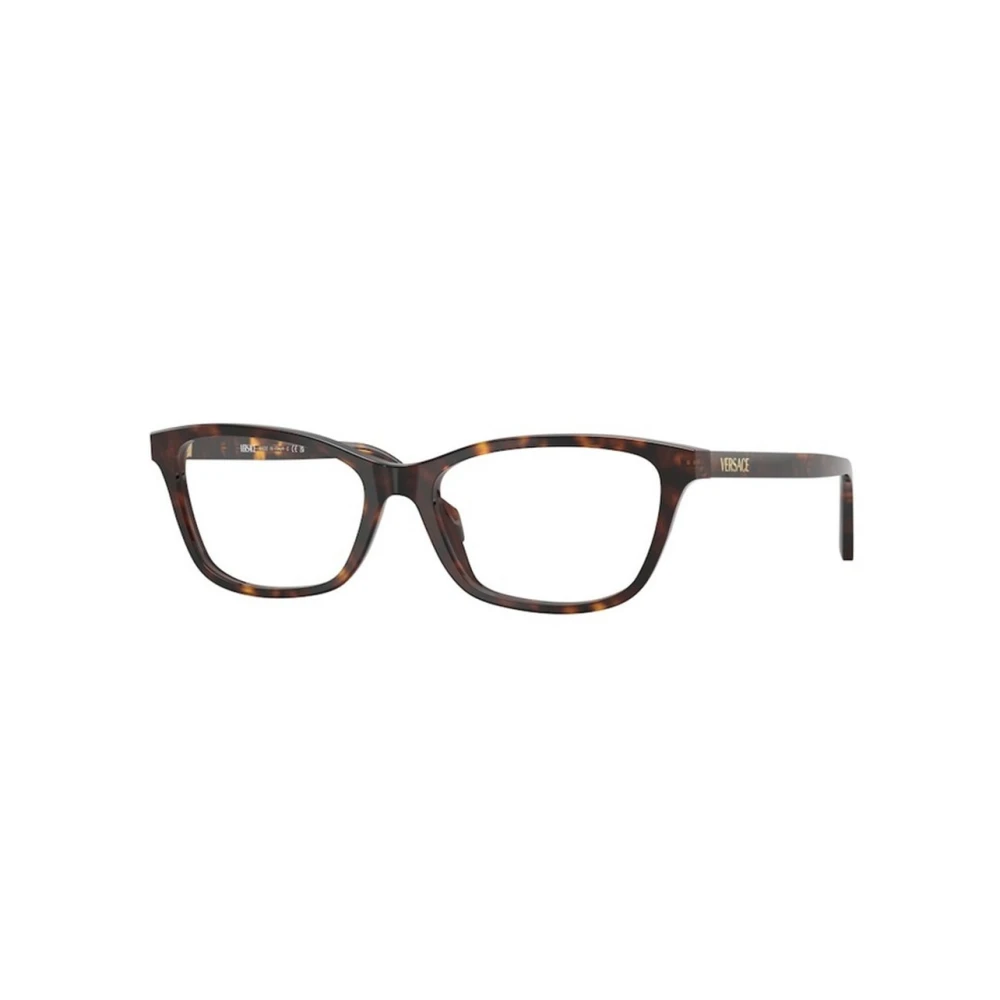Versace Women's Brown Glasses, 52 Mm, Ve3375 Optical Frame