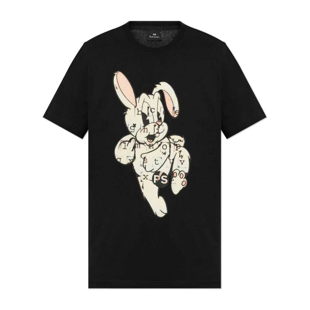 PS By Paul Smith T-shirt met print Black Heren