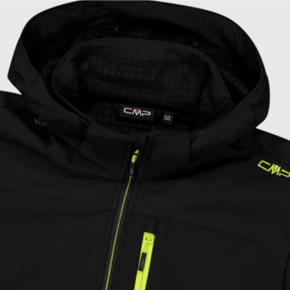 CMP Zwarte Waterdichte Jas Black Heren
