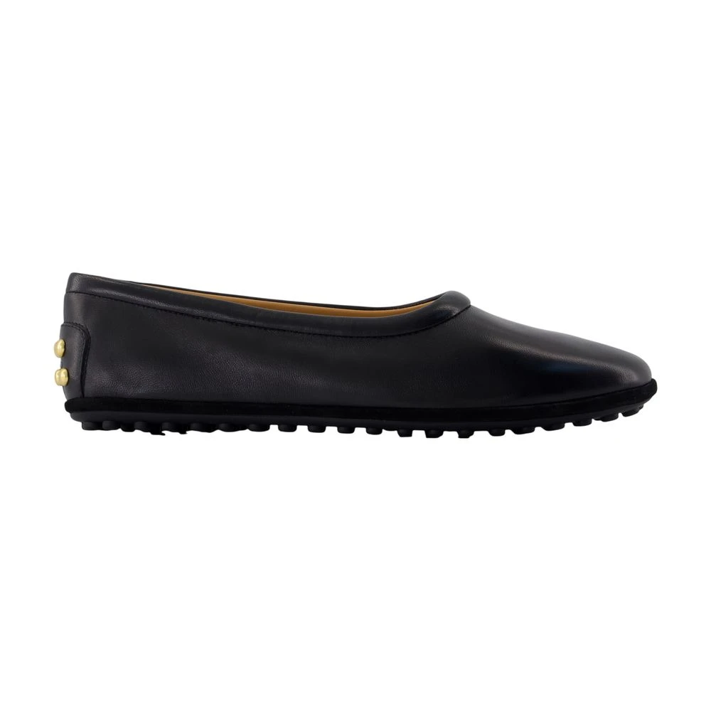 Tod's Women's Black Ballerina Shoes, 5 Uk, Ballerinas - Leather