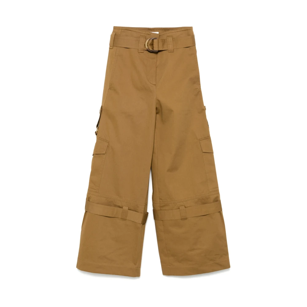 Zimmermann Khaki Riem Utility Broek Brown Dames