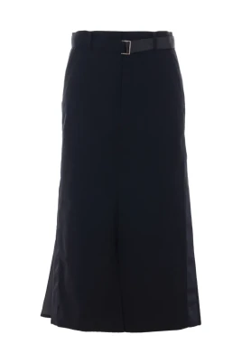 Wool Suiting Skirt