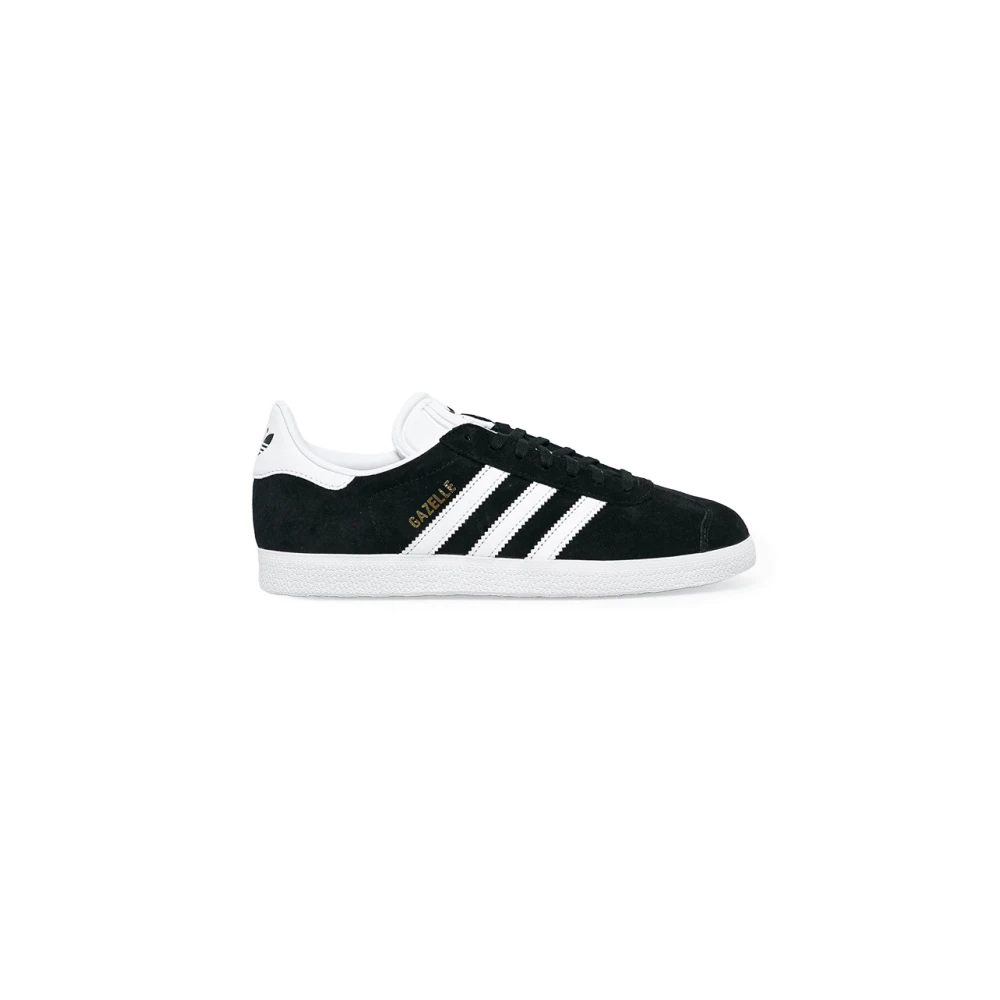 Adidas Women's Black Sneakers,, Leather Trainers Autumn/Winter Collection Size 4