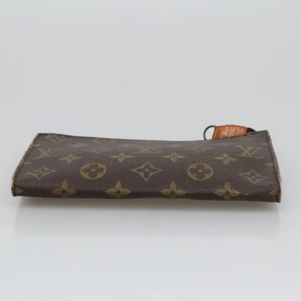 Louis Vuitton Vintage Pre-owned Canvas clutches Brown Dames