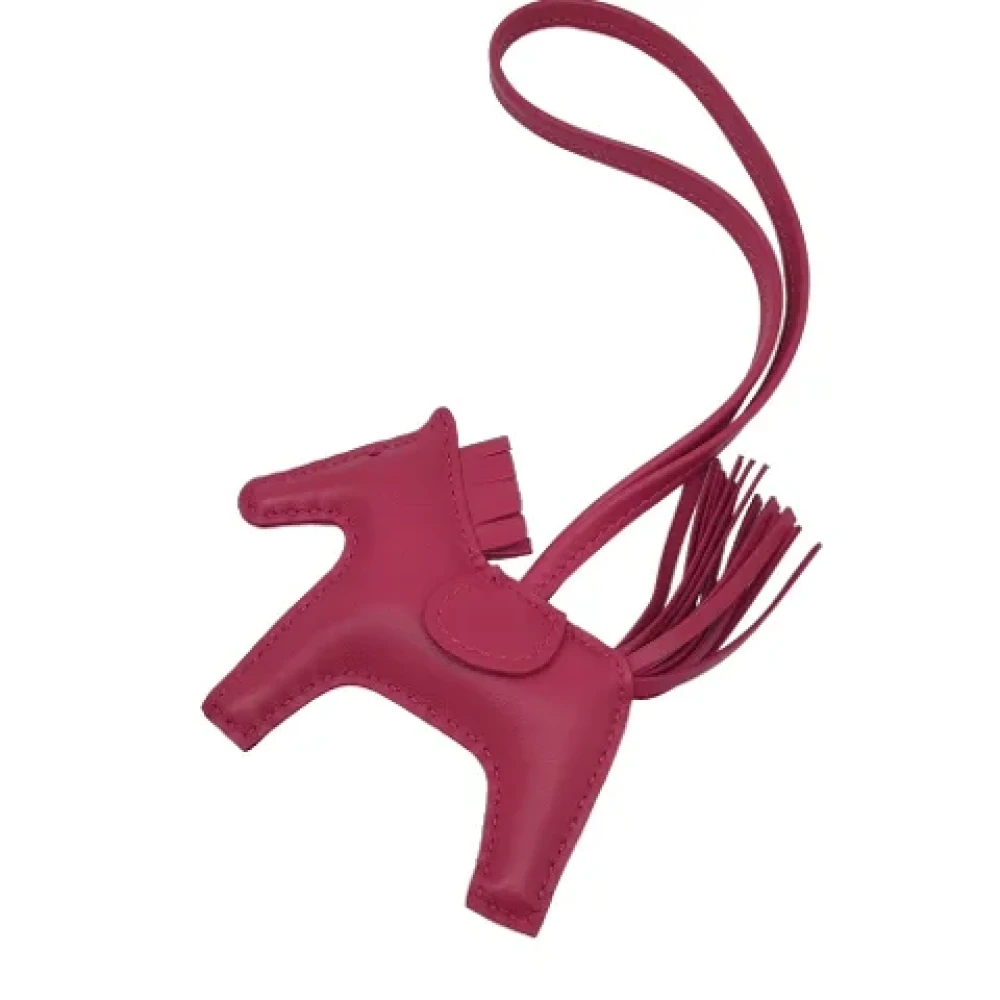 Hermès Vintage Pre-owned Fabric key-holders Red Dames