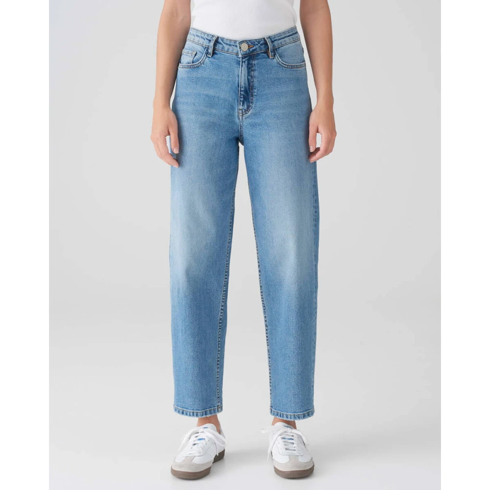 Opus Lolah Stijlvolle Denim Jeans Blue Dames