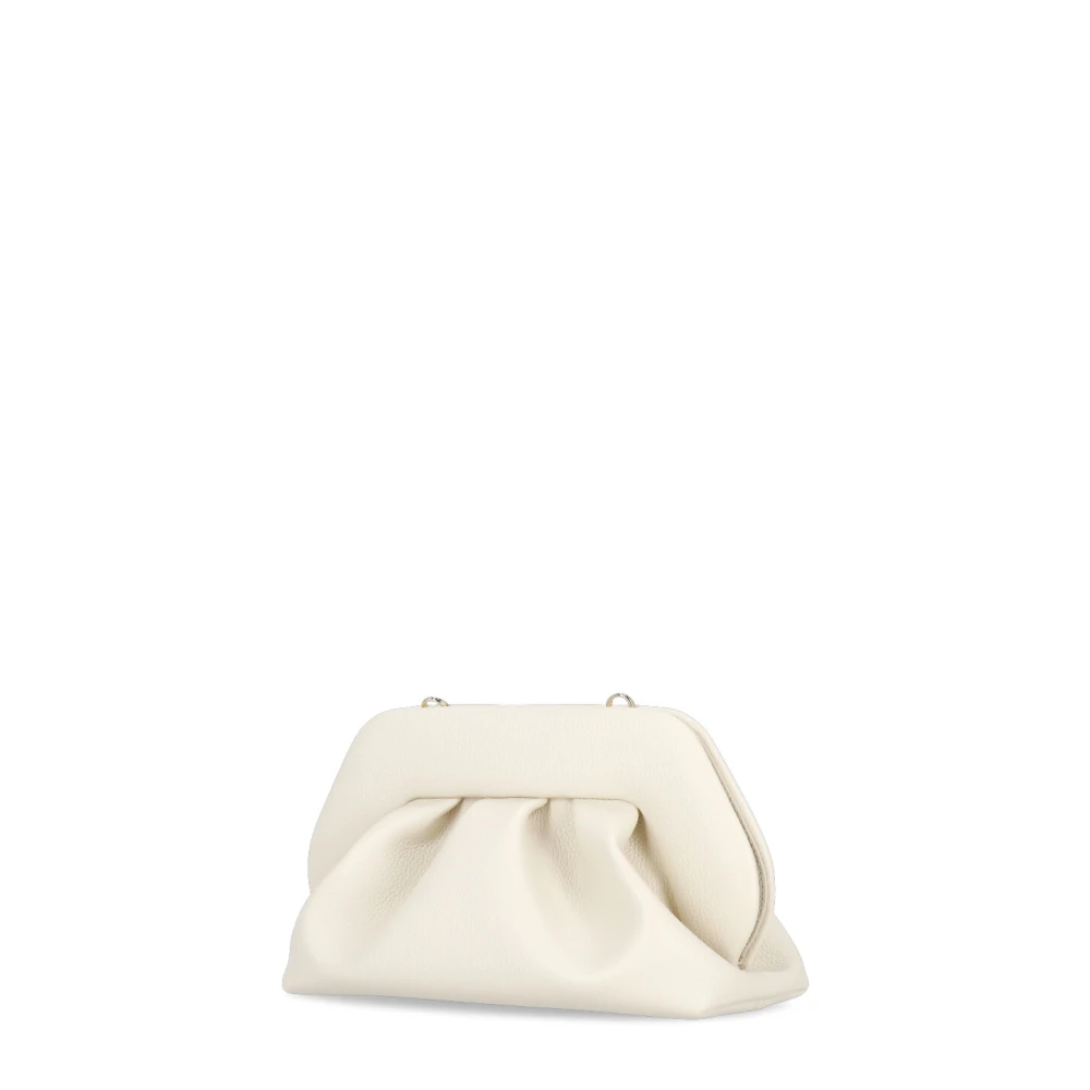 THEMOIRè Vegan leren schoudertas met magnetische sluiting Beige Dames
